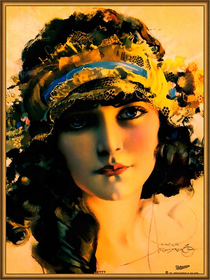 Pin Up Beauty Digital Art by Rolf Armstrong
