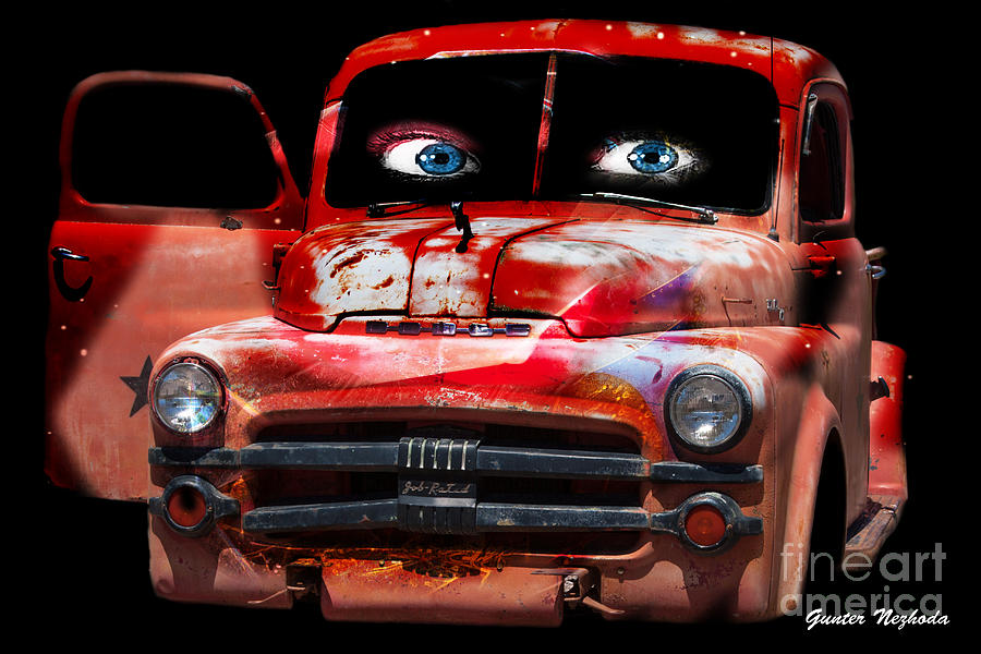 Pin Up Cars - #4 Photograph by Gunter Nezhoda - Pixels