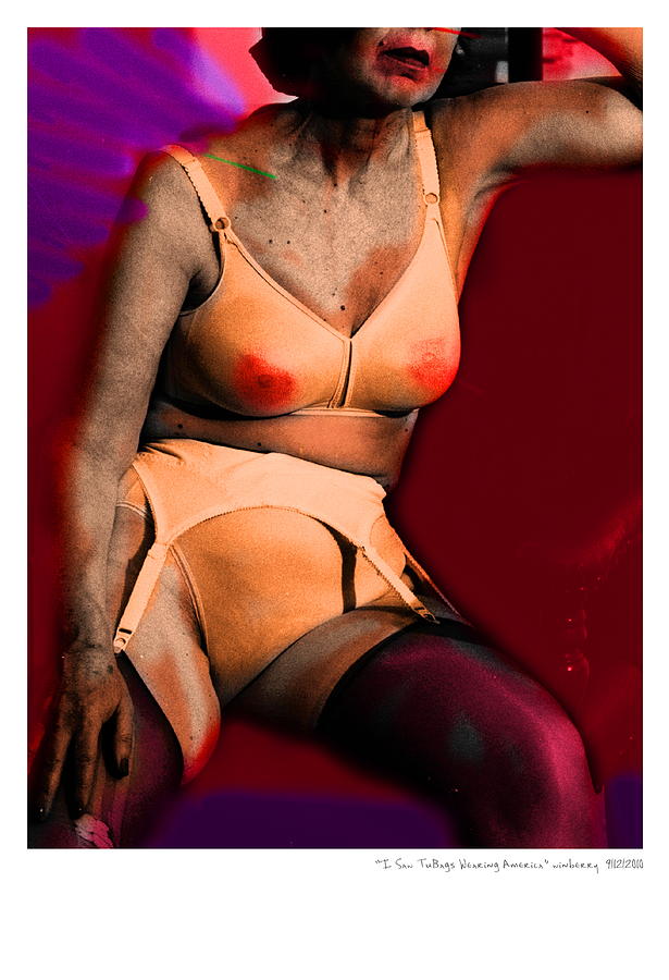 Pin Up Number 4 Digital Art by Bob Winberry