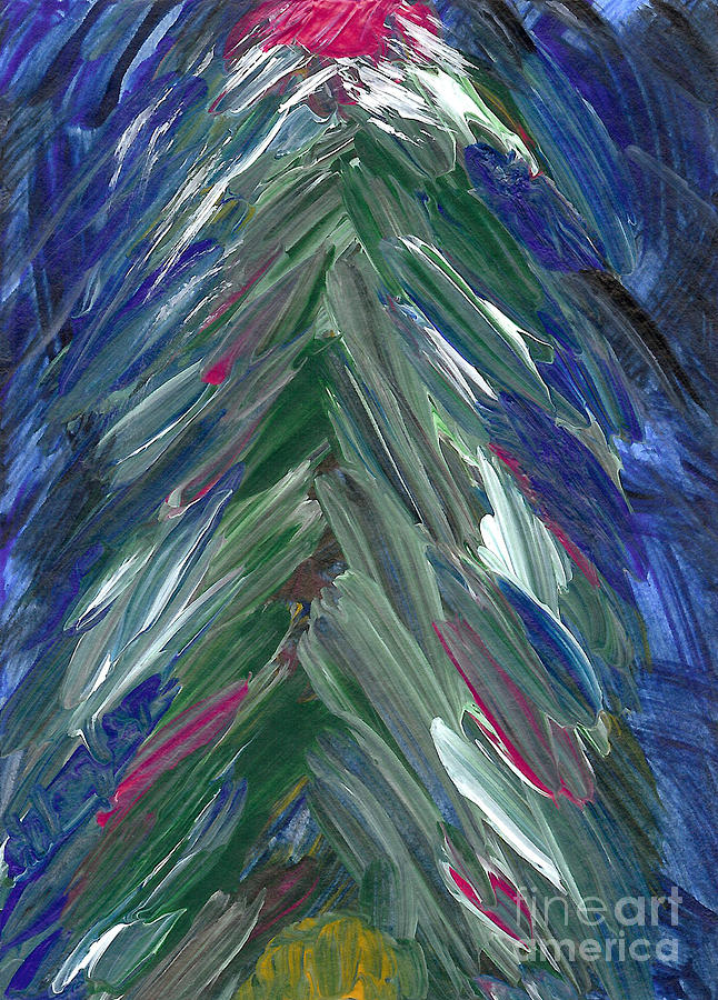 Pine 3 Painting by Helena M Langley
