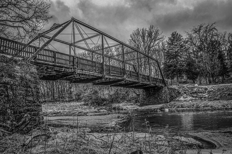 Pine Creek Bridge Photograph by Ray Congrove