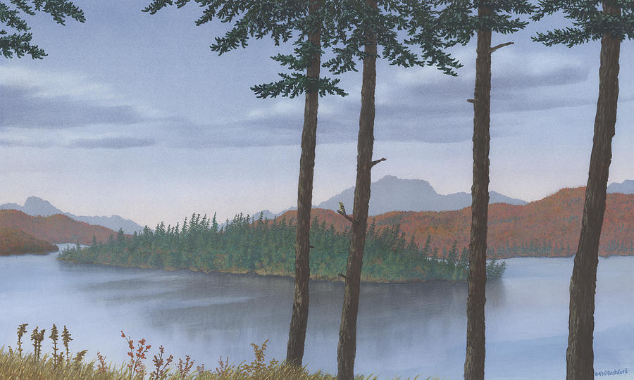 Pine Island Painting by Peter Rashford