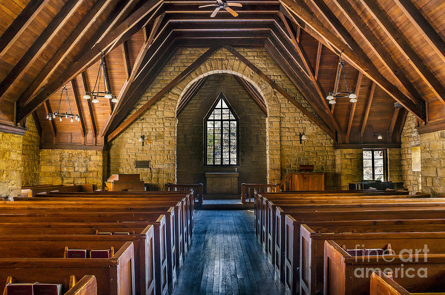 Pine Mountain Chapel Photograph by Anthony Heflin