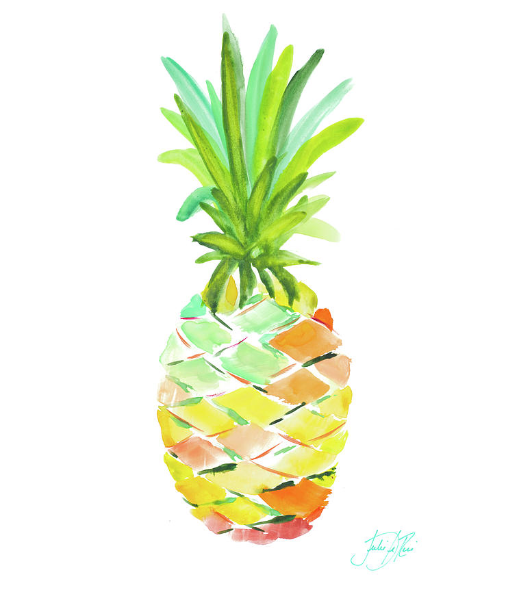 Pineapple Painting - Pineapple I by South Social D