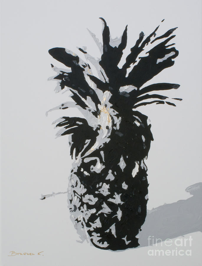 Pineapple Painting by Katharina Bruenen
