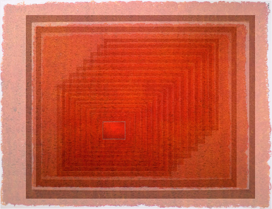 Pinhole Orange Mixed Media By Anders Hingel - Fine Art America