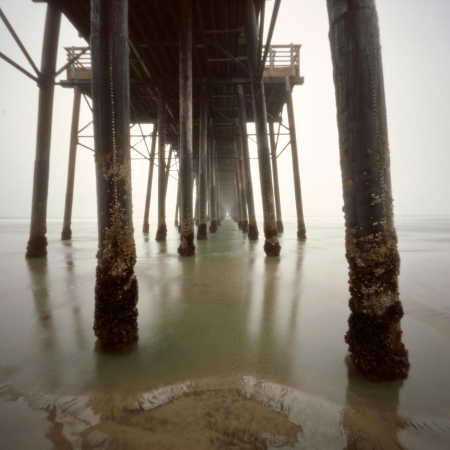 Pinhole pier Photograph by Hugh Smith