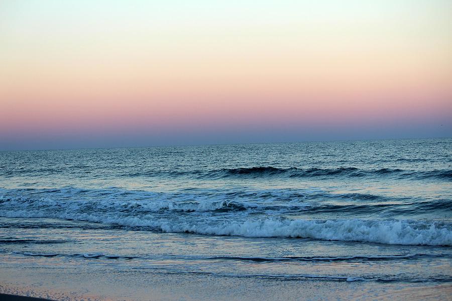 Beach Photograph - Pink And Blue Sky by Cynthia Guinn