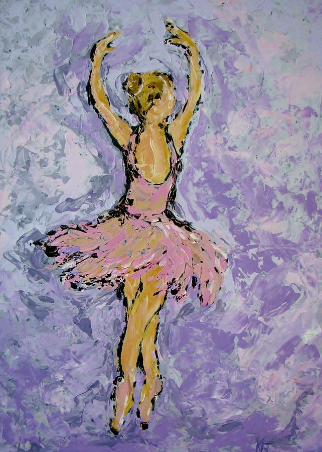 Pink Ballerina Painting by Kat Griffin - Fine Art America