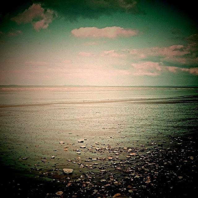 Pebbles Photograph - #pink #beach #twenty20 #ocean #pebbles by Candy Floss Happy
