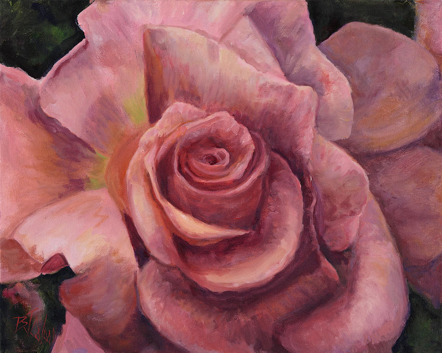 Pink Bloom Painting by Billie Colson