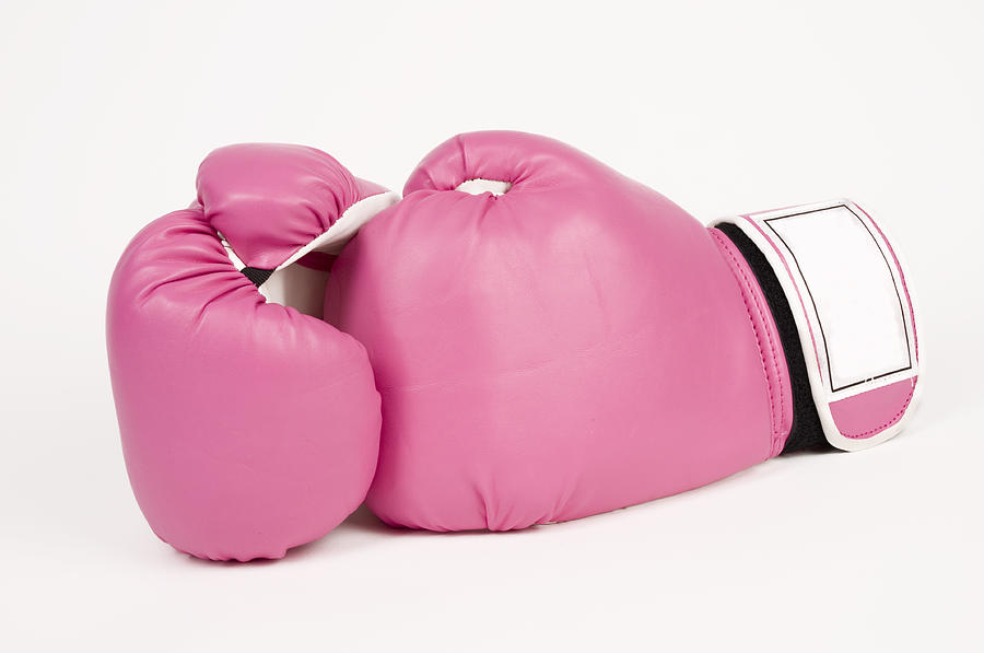 Pink Boxing Gloves Photograph by Bns124