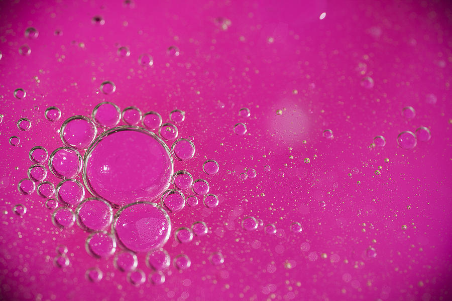 Pink Bubbles Photograph