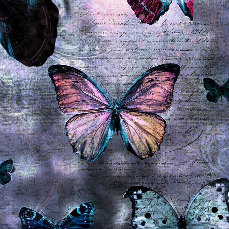 Pink Butterflies Photograph by Evie Carrier