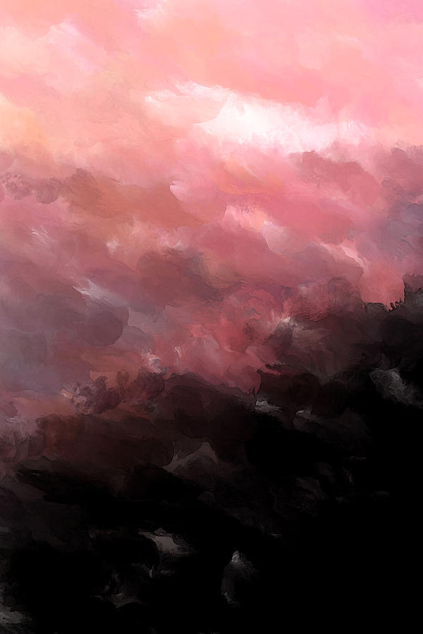Pink Clouds Digital Art by David Hansen