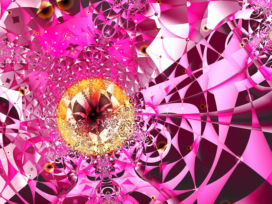 Pink Crazy Digital Art by Frederic Durville