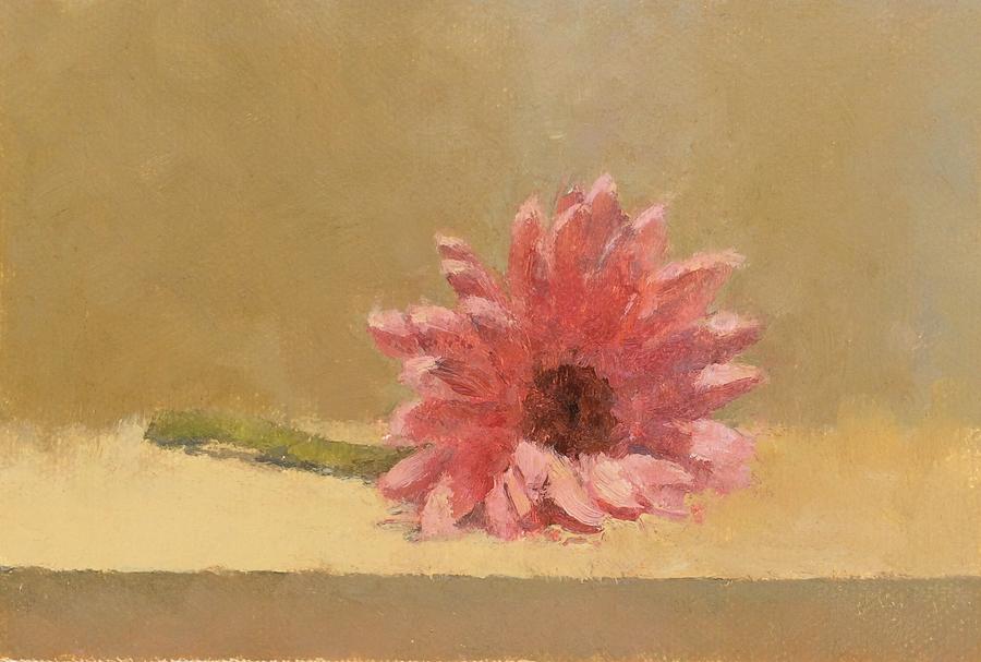 Daisy Painting - Pink Daisy by Anisa Bazan