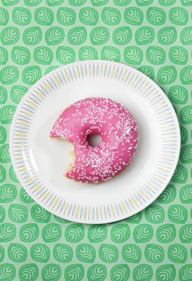 Pink Donut Photograph by Muriel De Seze