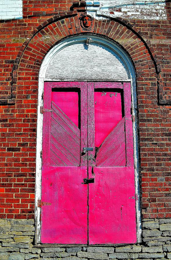 Pink Door - Locked Memories Photograph by Jeremy Hall