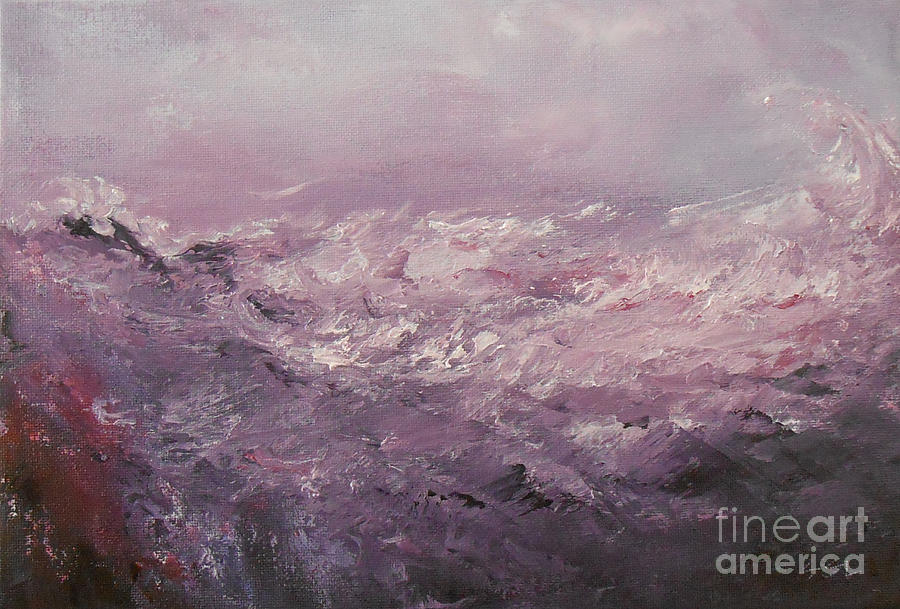 Pink Emotions Painting by Jane See