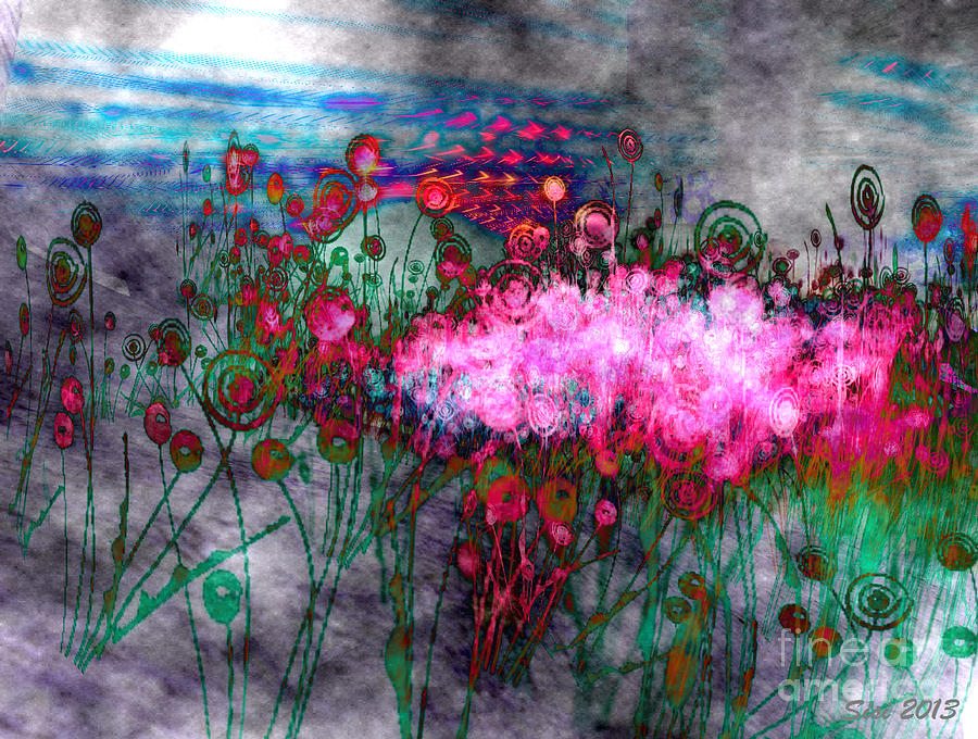 Pink fantasy Digital Art by Susanne Baumann