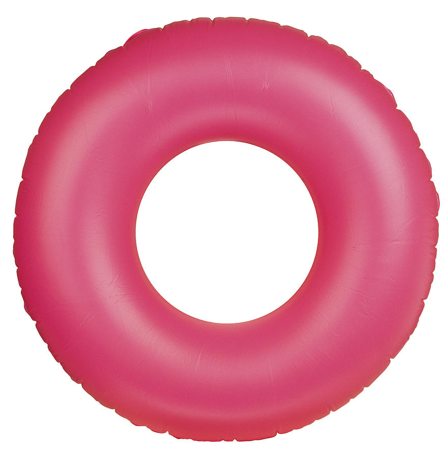 Pink Flotation Tube Photograph by Stockbyte