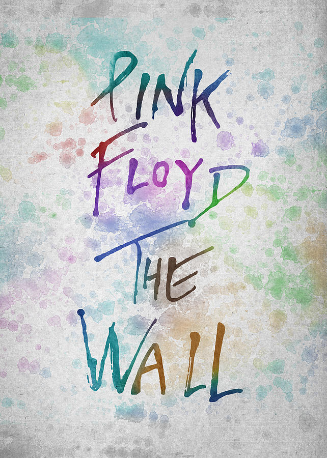 David Gilmour Digital Art - Pink Floyed The Wall by Aged Pixel