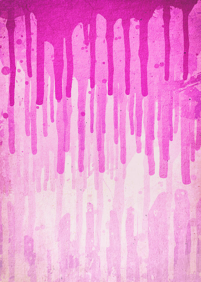 Pink Grunge Color Splatter Graffiti Backstreet Wall Background Painting