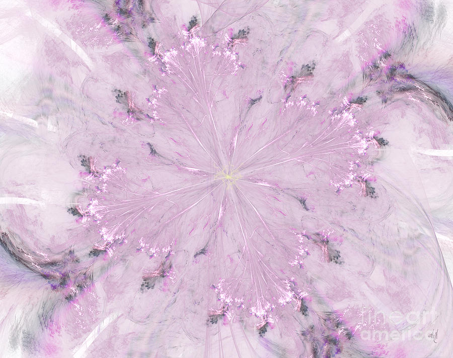 Pink Hibiscus Digital Art by Victoria Harrington