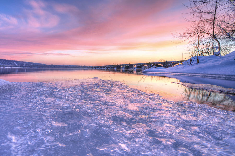 Pink Ice Photograph by JC Findley