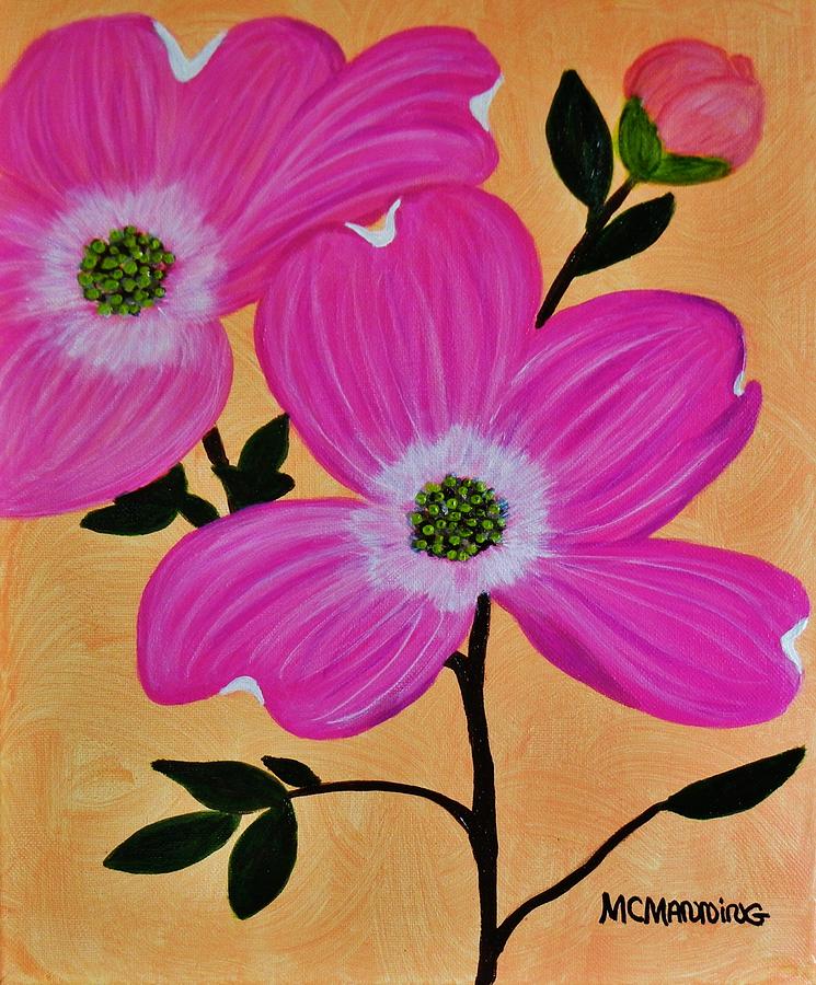 Pink Ladies Painting by Celeste Manning