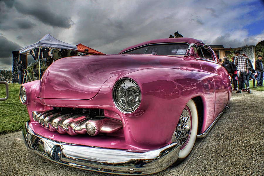 Car Photograph - Pink Lady by MadMethod Designs
