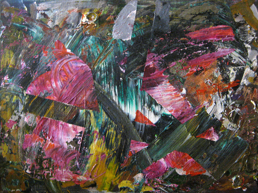 Pink Painting - Pink Rock Tidal Wave by Whitney Wiedner Pink Painting - Pink Rock Tidal Wave by Whitney Wiedner