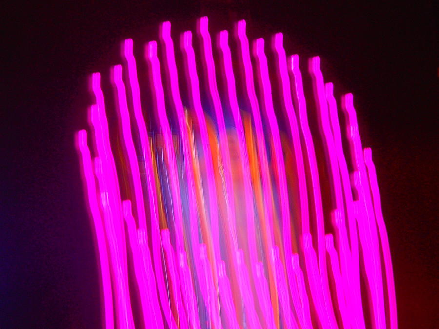 Abstract Photograph - Pink Rush by James Welch