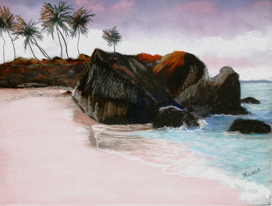 Pink Sands Pastel by Michele Turney