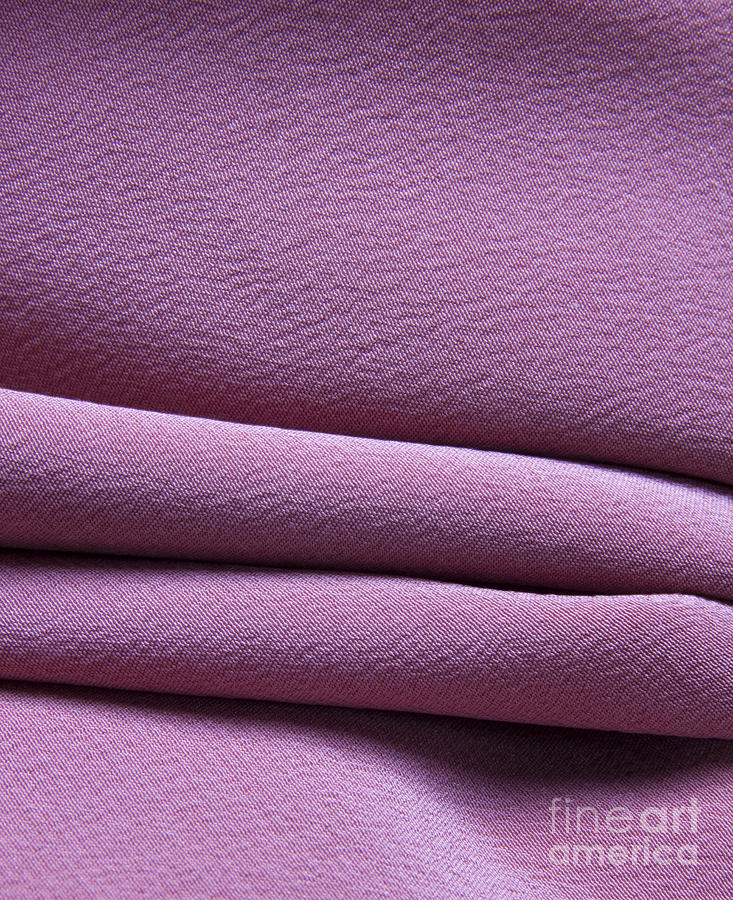 Pink silk crepe Photograph by Liz Leyden