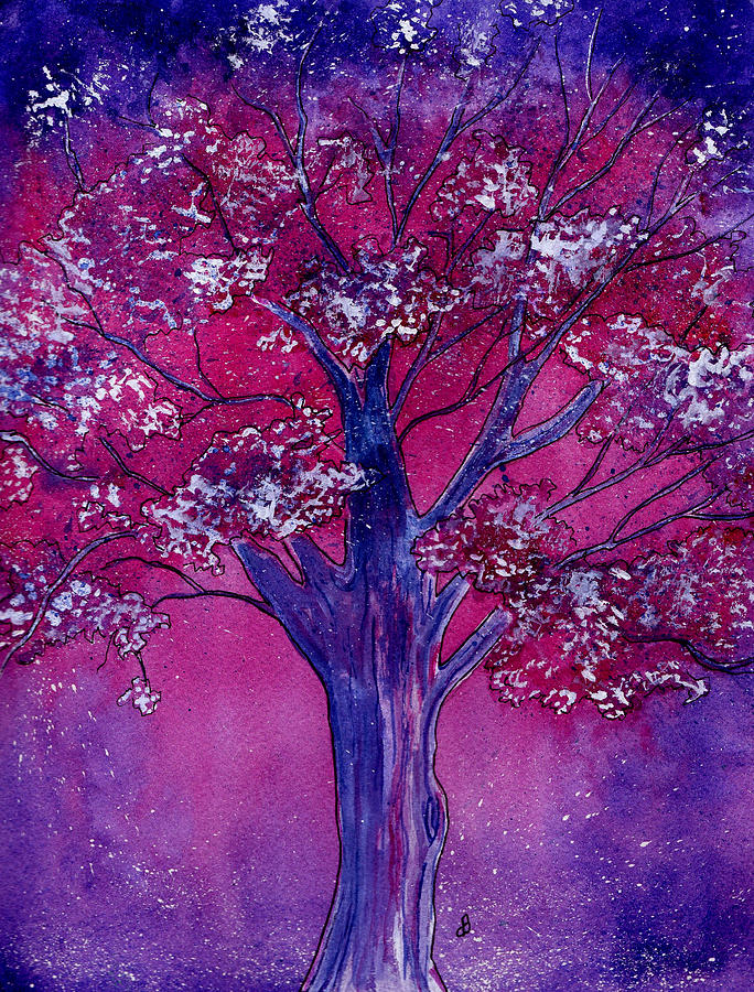 Pink Spring Awakening Painting by Brenda Owen