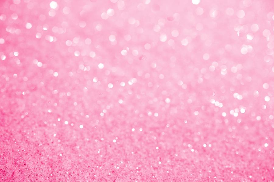 Pink Sugar Sparkle Background Photograph by Merrymoonmary