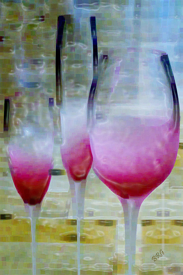 Pink Summer Digital Art by Ben and Raisa Gertsberg