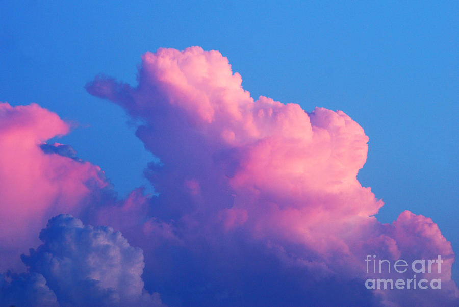 Pink Sunset Clouds Photograph By Kelly Chang