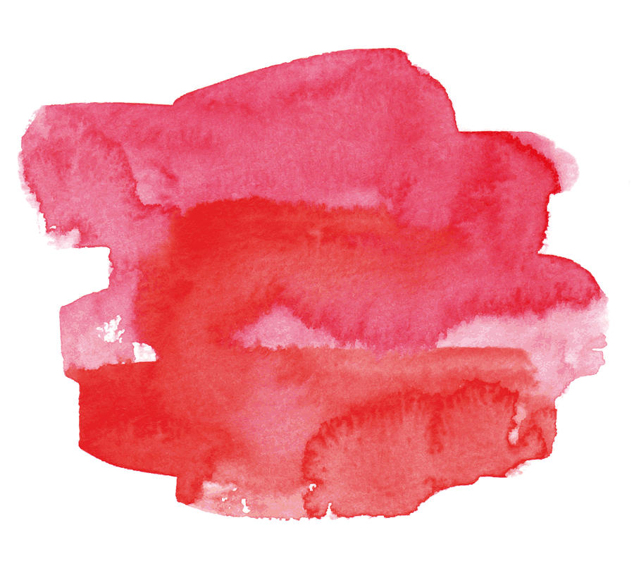 Pink watercolor background Drawing by Ollustrator