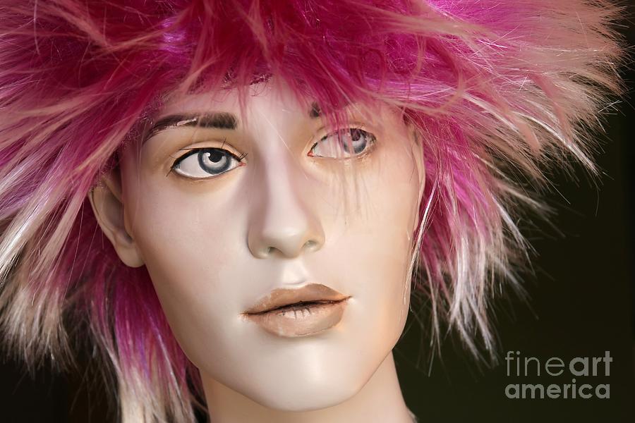 Cool Photograph - Pink Wig by Sophie Vigneault
