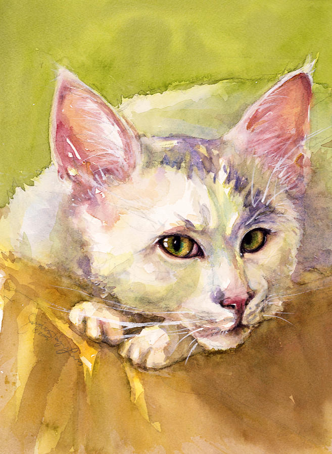 Pinky Painting by Judith Levins