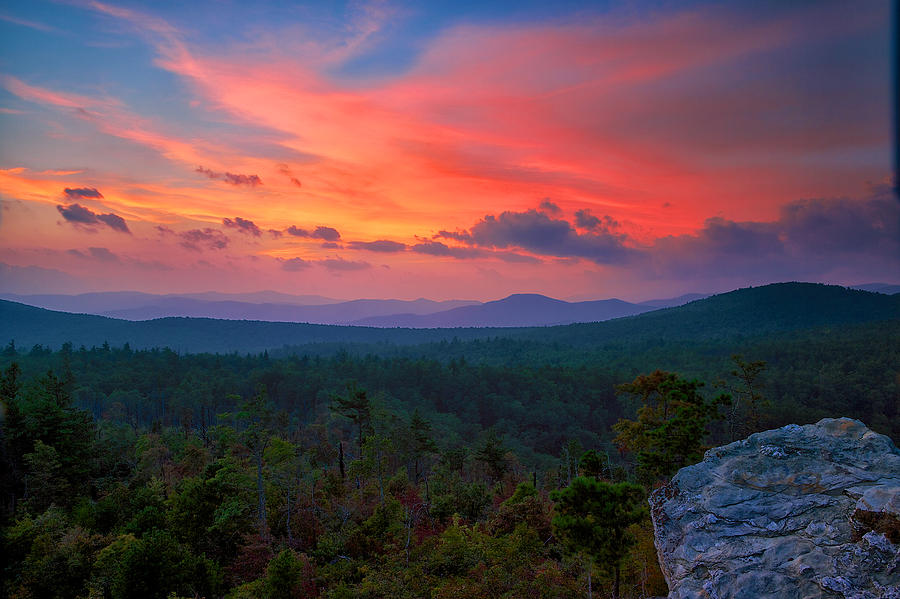 Pinnacle Sunset Photograph by Mark Steven Houser