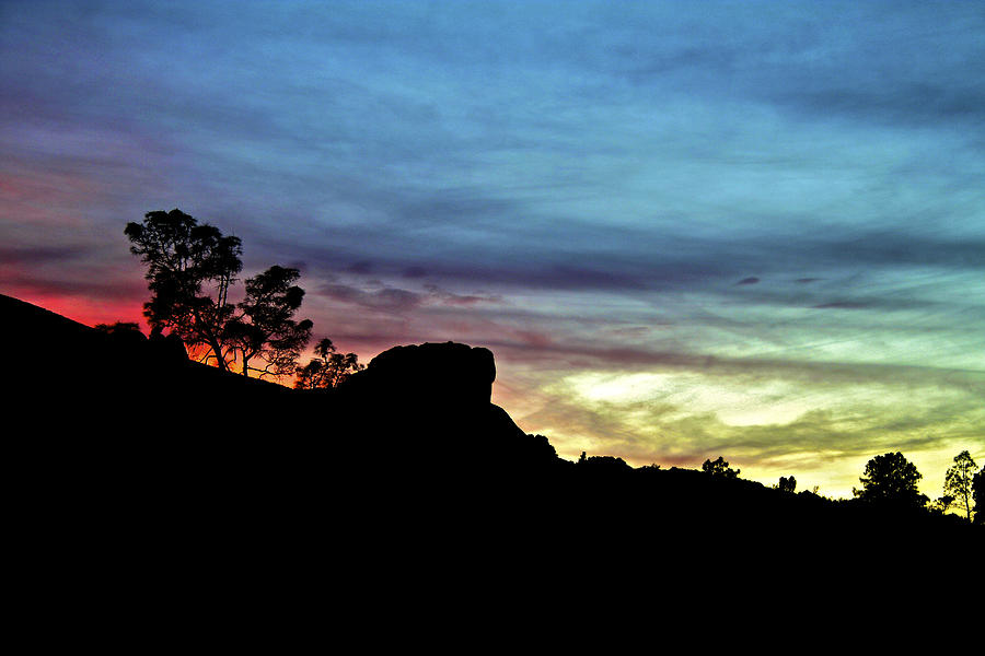 Pinnacles National Monument at Sunset Photograph by SC Heffner