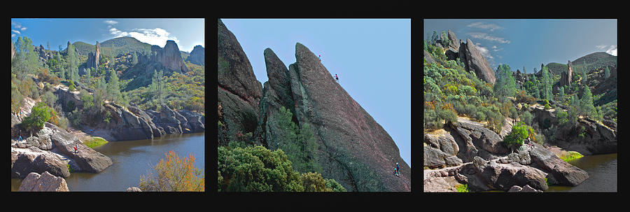 Pinnacles Panel Photograph by SC Heffner