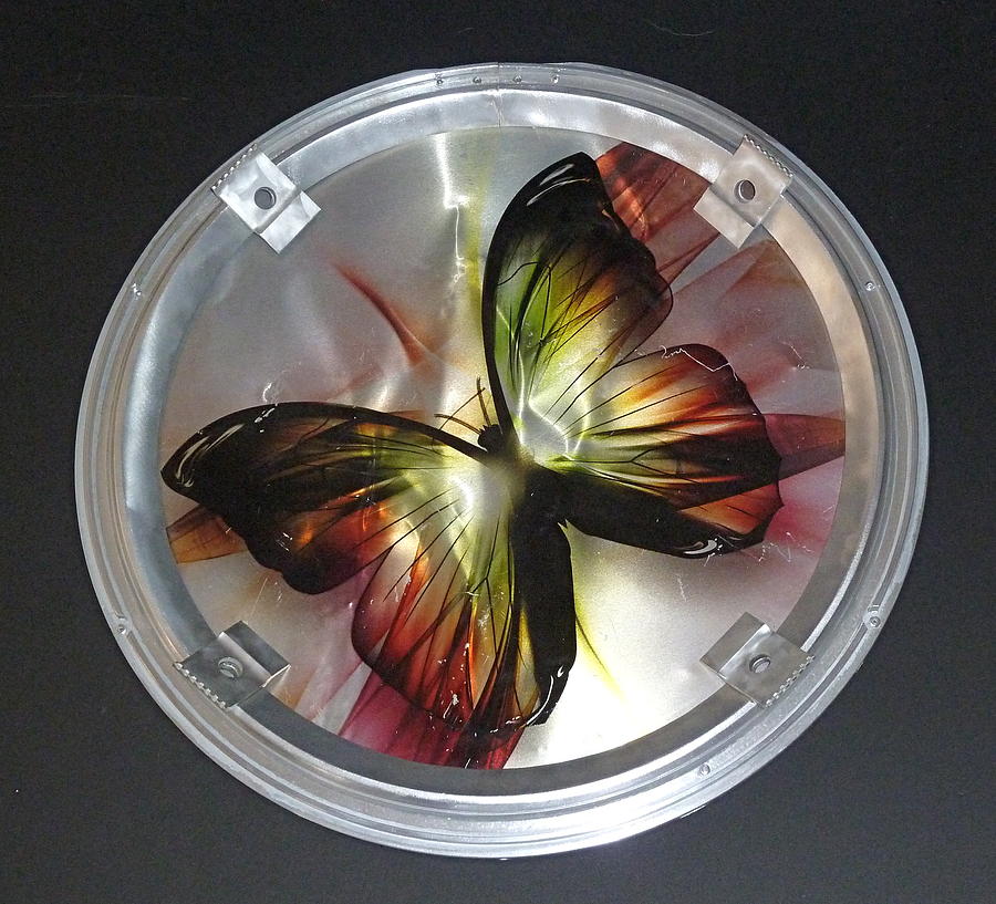 Butterfly Sculpture - Pinned by April Davis