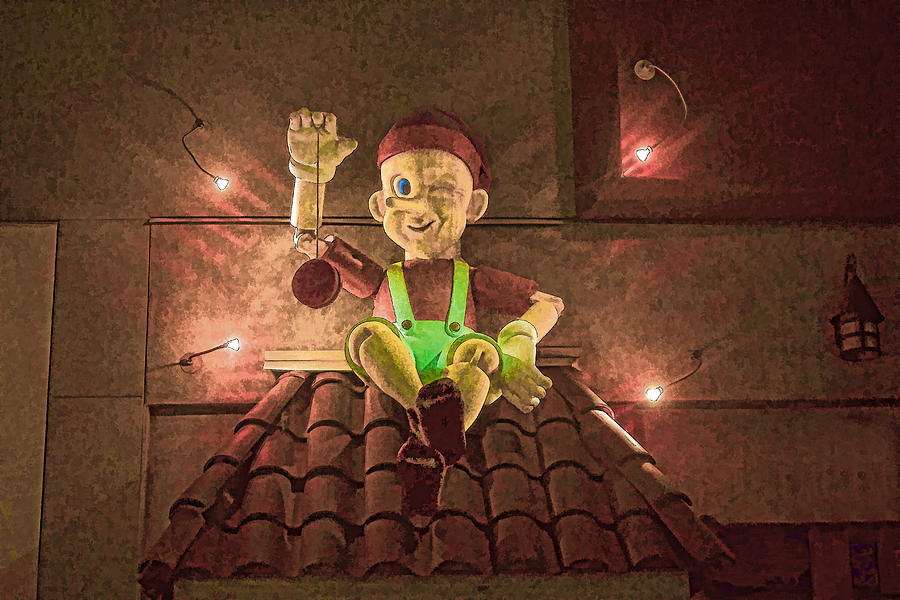Pinocchio  Digital Art by Photographic Art by Russel Ray Photos