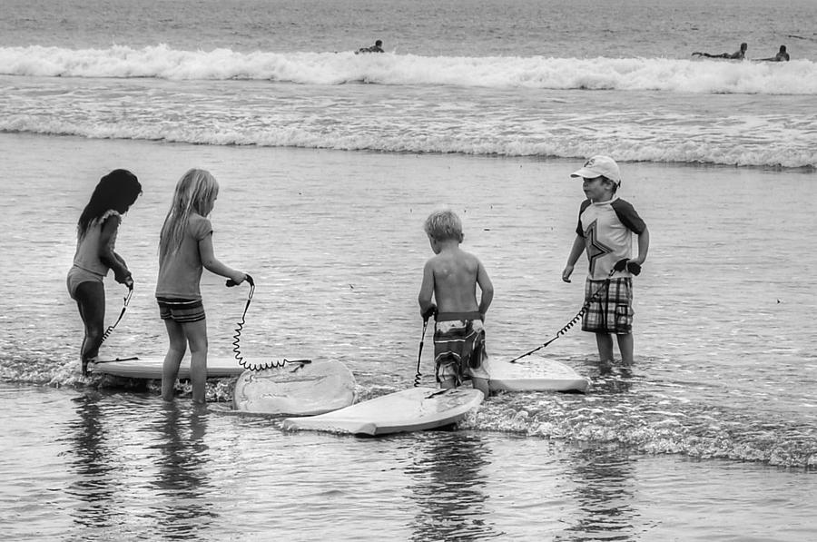 Pint Size Boogie Boarders Photograph by Bill Hamilton