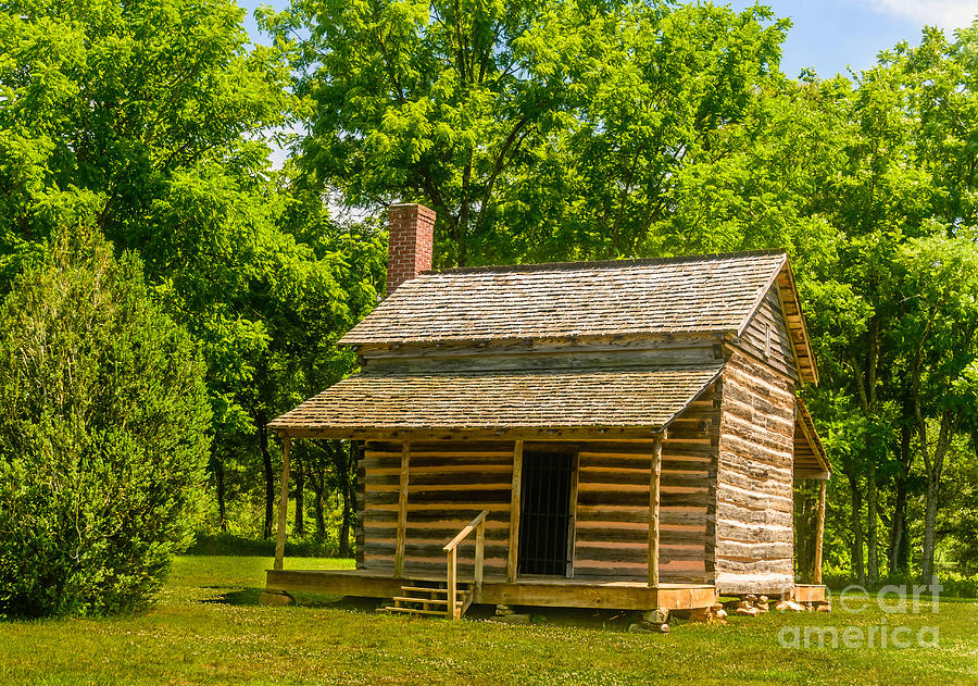 Pioneer Cabin Photograph By Elvis Vaughn